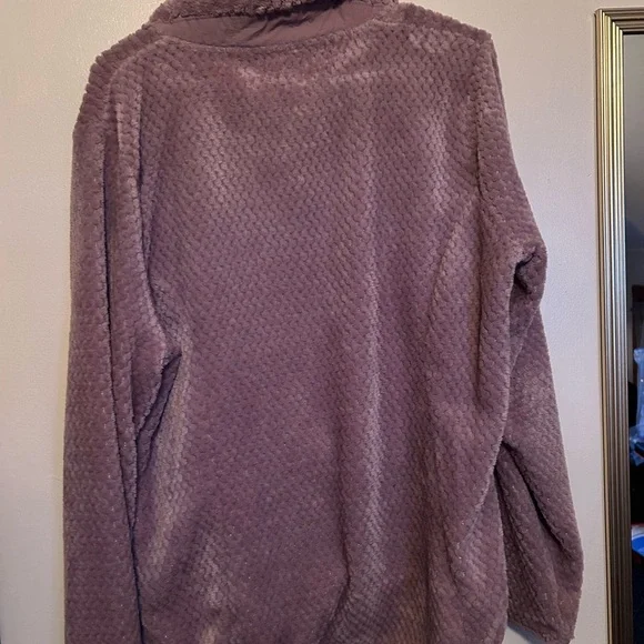 Women's Eddie Bauer Purple Sweater Medium - Picture 4 of 4